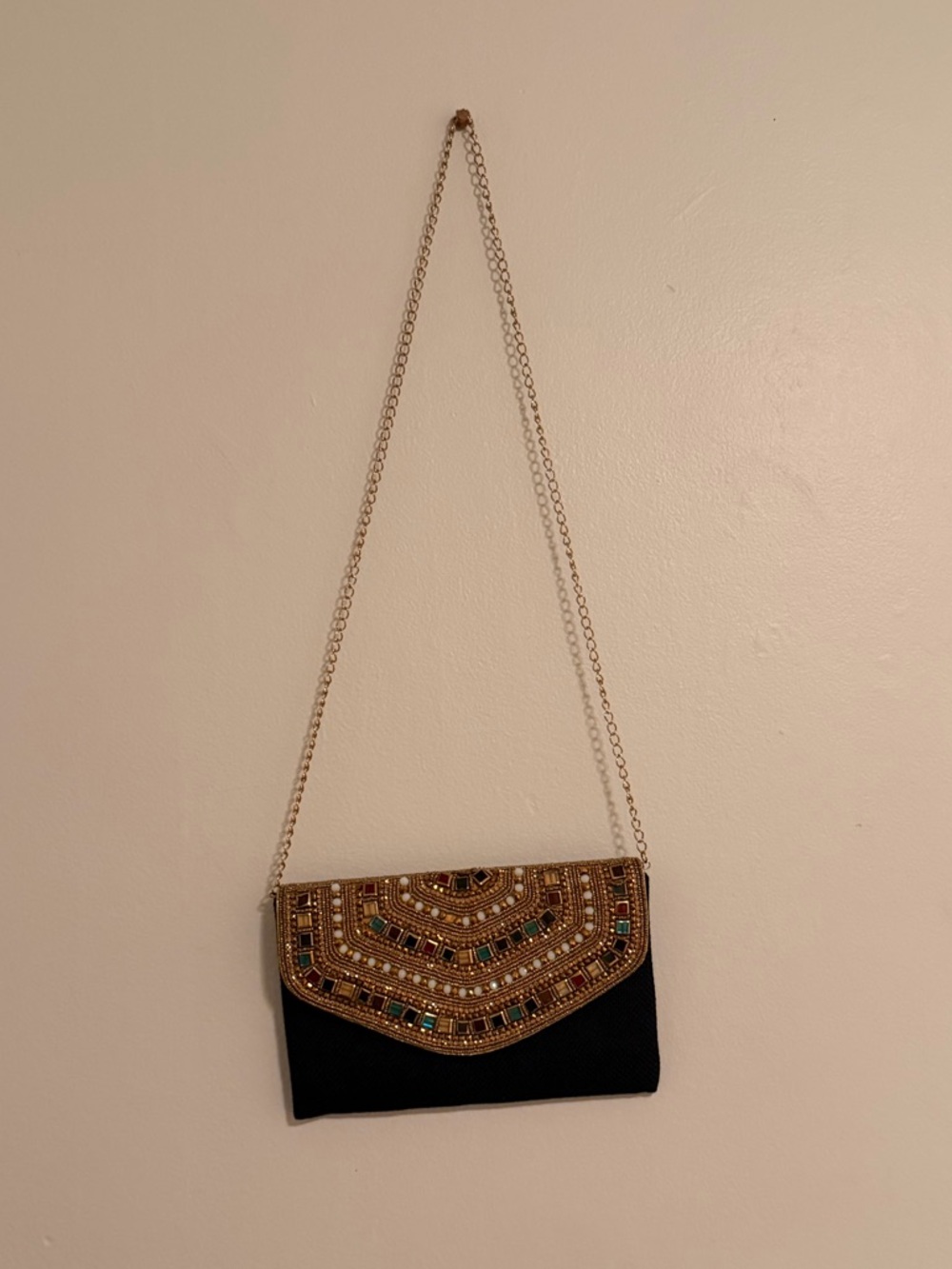Beaded Crossbody Bag